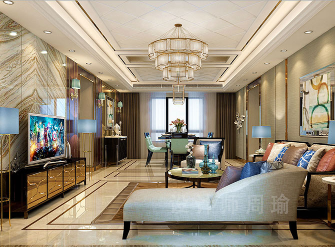 寡妇骚屄世纪江尚三室两厅168平装修设计效果欣赏